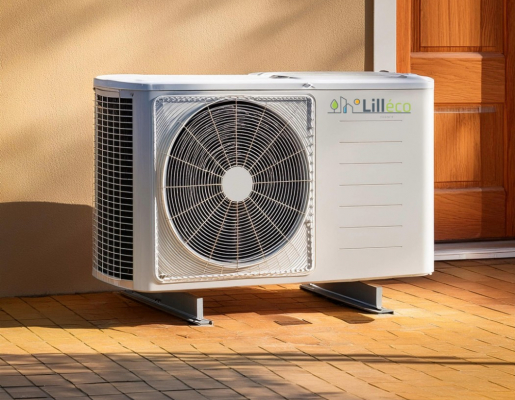 Installation d'une pompe à chaleur air-air dans une maison familiale à Amiens